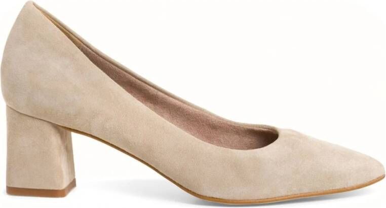 Tamaris Beige Klassieke Gesloten Pumps Beige Dames