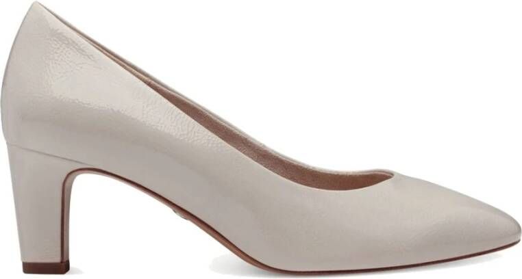 Tamaris Beige Klassieke Gesloten Pumps Beige Dames