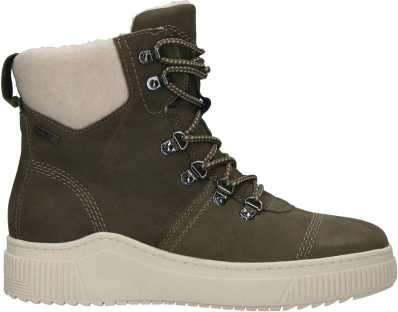 tamaris Comfort veterboot Groen Dames