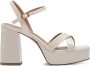 Tamaris Elegante Beige Platte Sandalen Beige Dames - Thumbnail 2