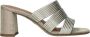 Tamaris Elegante Metallic Gouden Muil Hakken Multicolor Dames - Thumbnail 1