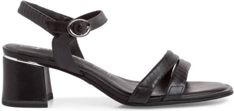 tamaris elegante open sandalen Zwart Dames