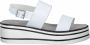 Tamaris Elegante witte platte sandalen voor vrouwen White Dames - Thumbnail 8