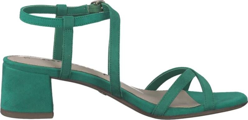 tamaris Flat Sandals Groen Dames