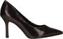 Tamaris Glimmende Zwarte Bruine Pumps met Metallic Finish Black Dames - Thumbnail 2