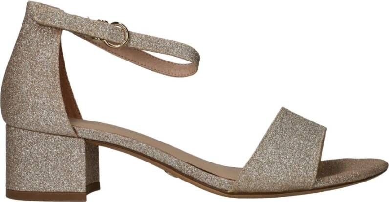 tamaris Glitter Goud Vegan Sandalette Multicolor Dames