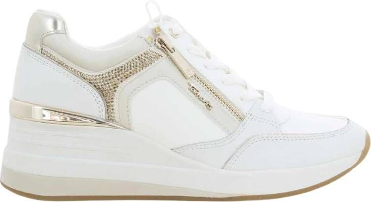 Tamaris Gouden Damesschoenen White Dames