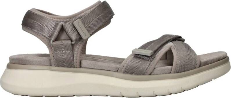 tamaris Grijze Vegan Comfort Sandaal Gray Dames