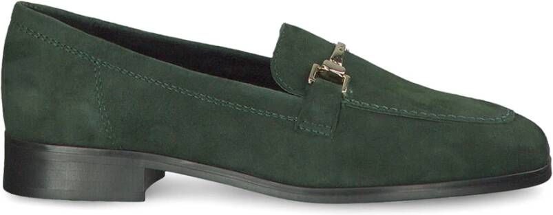 Tamaris Groene Comfortabele Binnenzool Schoen Green Dames