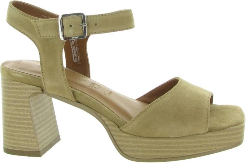 tamaris Harmony Leren Schoenen Beige Dames