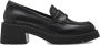 Tamaris Klassieke Zwarte Gesloten Loafers Black Dames - Thumbnail 2