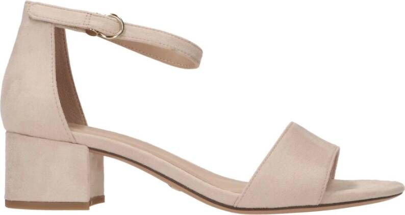 tamaris Nude Vegan Zomer Sandalette met Harde Hiel Pink Dames