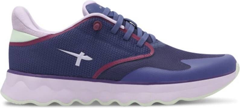 tamaris Paarse Sneakers met Wolkachtig Comfort Purple Dames