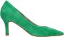 Tamaris Suède Groene Trendy Hakken Pumps Green Dames - Thumbnail 2