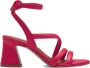 Tamaris Roze Elegant Platte Sandalen Pink Dames - Thumbnail 3