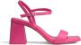 Tamaris Roze Open Platte Sandalen Vrouwen Pink Dames - Thumbnail 2