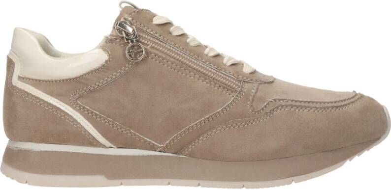 tamaris sneaker Beige Dames