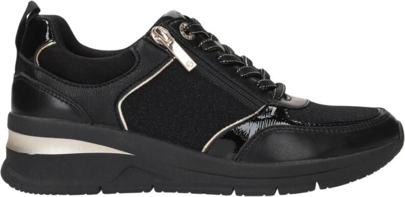 tamaris sneaker Black Dames