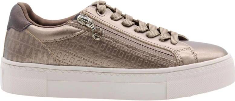 tamaris Stijlvolle Sneaker voor Mannen en Vrouwen Brown Dames