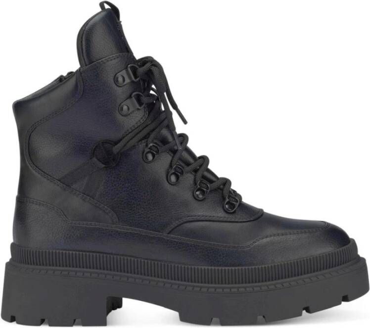 tamaris Stijlvolle Veterschoenen Black Dames