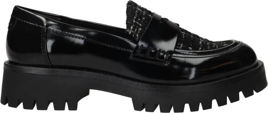 tamaris Vegan Loafer met Versterkte Hiel Black Dames