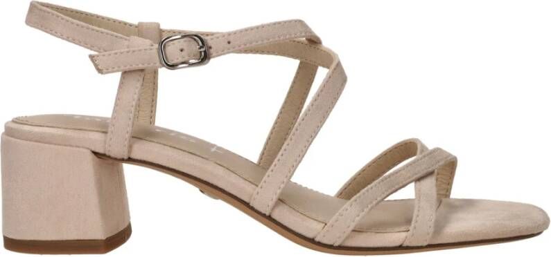 Tamaris VEGAN Sandalette Dames Beige