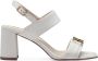 Tamaris Witte Casual Open Platte Sandalen White Dames - Thumbnail 2