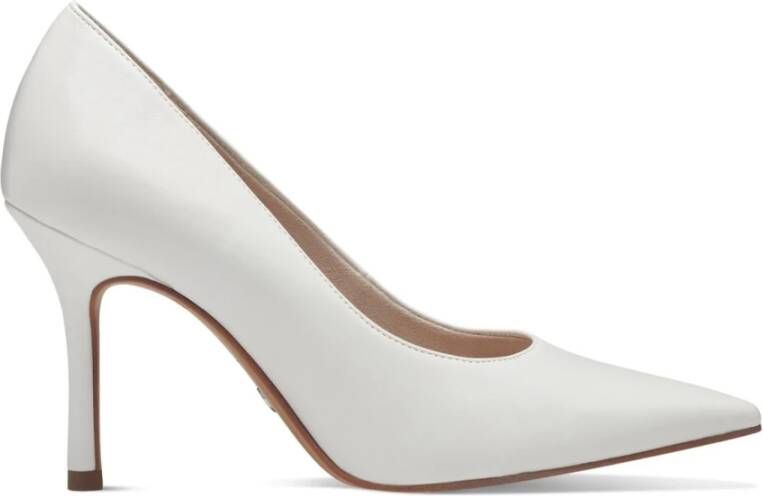 Tamaris Witte Klassieke Gesloten Pumps White Dames