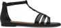 Tamaris Zwarte Casual Open Sandalen Vrouwen Black Dames - Thumbnail 2