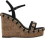 Tamaris Zwarte Casual Open Sandalen Vrouwen Black Dames - Thumbnail 2