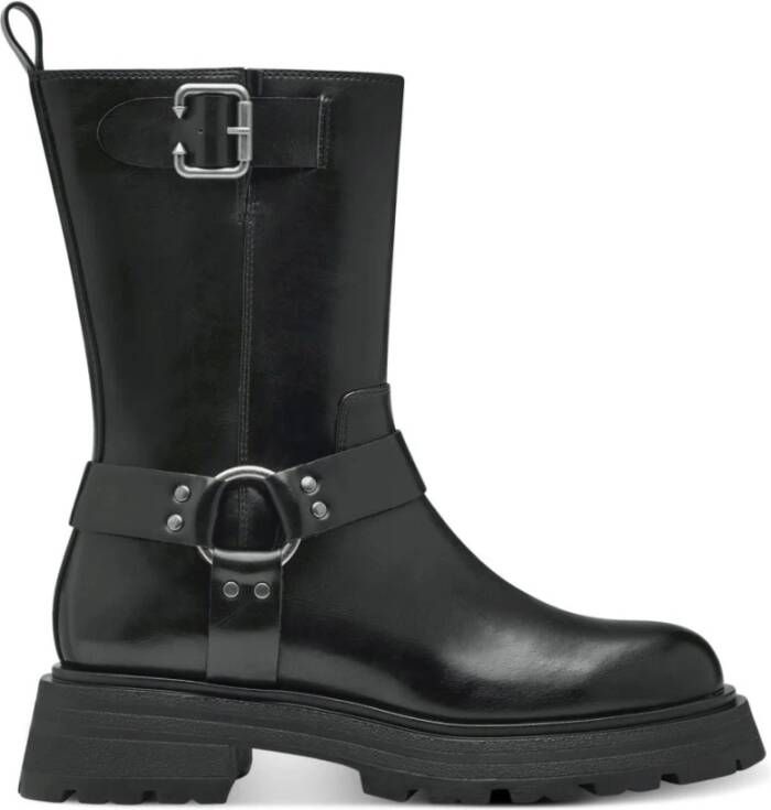 tamaris Zwarte Gesloten Booties Black Dames