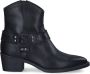 Tamaris 1-25705-43 Black Leather-western laars-city western - Thumbnail 2