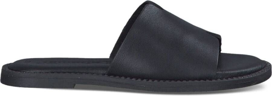 Tamaris Zwarte Open Slippers Vrouwen Black Dames