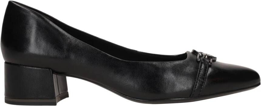 tamaris Zwarte Pump met Metallic Details Black Dames