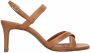 Tango | Ava 6 f camel cross sandal covered heel sole - Thumbnail 3