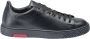 Testoni Ravenna Court Sneaker Moderne Stijl Black Heren - Thumbnail 1