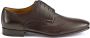 Testoni Zachte Deerskin Captoe Derby Schoen Brown Heren - Thumbnail 1