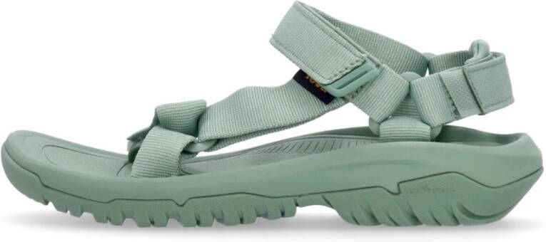 Teva Basil Platte Sandalen voor Vrouwen Green Dames