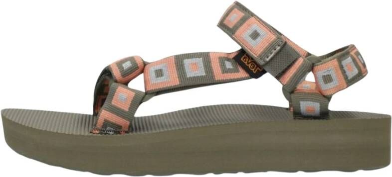 Teva Dames Avontuur Sandalen Midform Universal Multicolor Dames