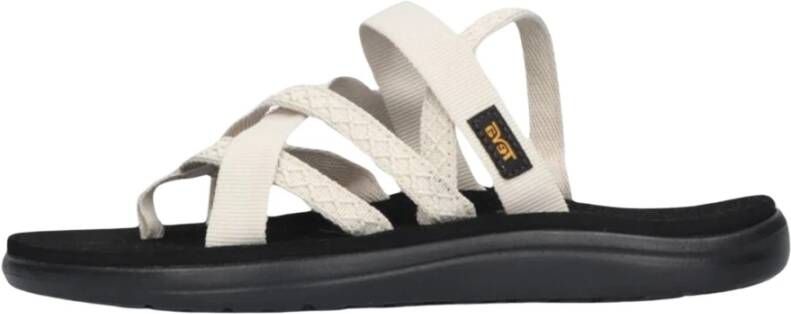 Teva Dames Kruisband Sandalen White Dames