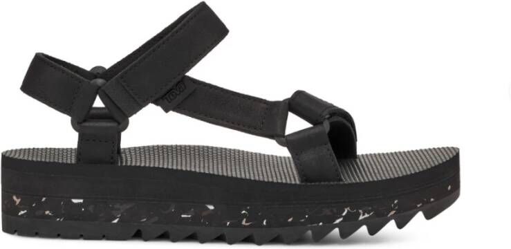 Teva Flat Sandals Zwart Dames