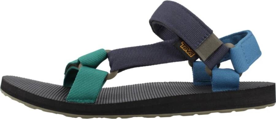 Teva Platte Sandalen Blue Heren