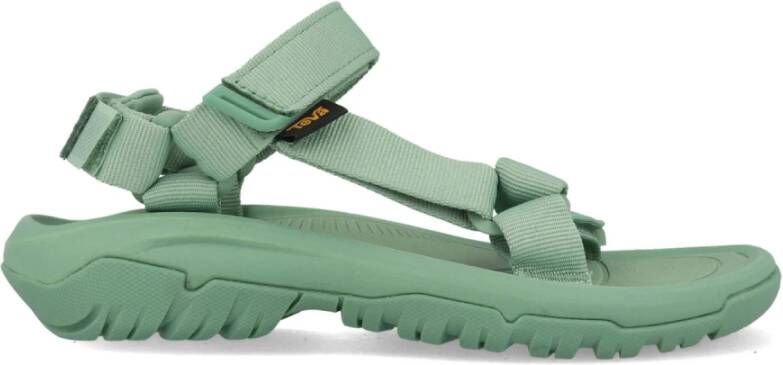 Teva Basil Platte Sandalen voor Vrouwen Green Dames