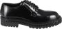 THE Antipode Klassieke Leren Derby Schoenen Black Heren - Thumbnail 1