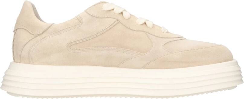 THE Antipode Sneakers Wit Beige Heren