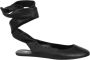 The Attico Ballerina Schoenen van Geitenleer Black Dames - Thumbnail 1