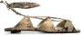 The Attico Beige Sandalen voor Vrouwen Beige Dames - Thumbnail 1