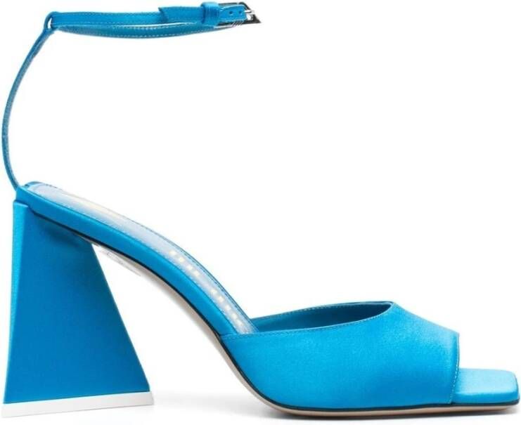 The Attico High Heel Sandals Blauw Dames