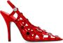 The Attico Hoge hakken Grid Red Dames - Thumbnail 1