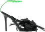 The Attico Zwarte Sina Hoge Hak Sandalen Black Dames - Thumbnail 1